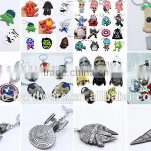 Fashion Cheap Wholesale Keychains/custom Key Ring thumbnail-6