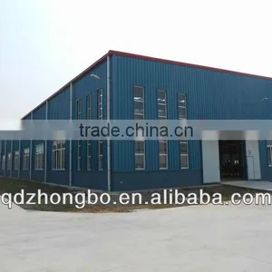 China CE Approved Prefabricated Steel Structure Frame Warehouse thumbnail-1