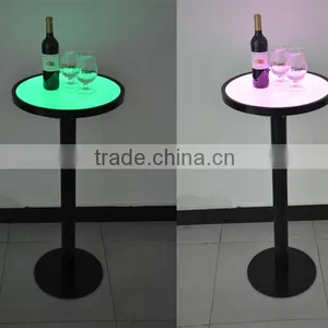 Edgelight Led Lighting Furniture RGB Colorful Bar Table for KTV Bar or Nightclub Entertainment Place thumbnail-4