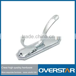 High Quality Zinc Alloy Gold Metal Clothes Hook thumbnail-1