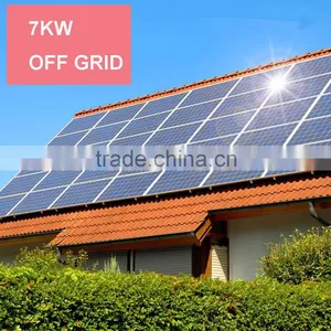 High Quality 7KW 96V Off Grid Solar Power System For Home Use thumbnail-1