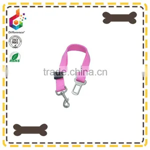 Pink Nylon Rope Adjustable High Quality Pet Collar thumbnail-3