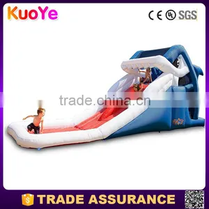 Factory Direct High Quality Double Lane Inflatable Water Slide for Children thumbnail-1