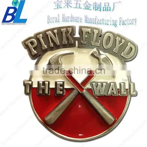 Jelly Painted Antique Metal 3D Belt Buckles thumbnail-1