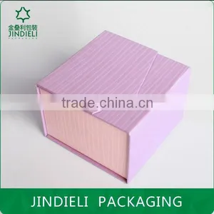Beautiful Purple Fancy Paper Packaging Jewelry Boxes Wholesale thumbnail-1