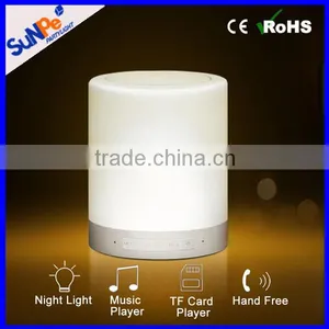 Out Door/Home Use LED Wireless Music Mini Bluetooth Speaker Lamp thumbnail-6