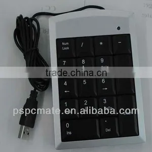 High Quality Thin Film Key Switch, Anti-electrostatic USB Mini Numeric Keyboard thumbnail-1