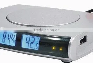 4 Port Usb Hub Cup Warmer With Time and Temperature Dispaly,usb Mug Heater thumbnail-1