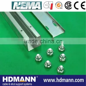 Hot Dipped Galvanized gi Cable Trunking With NMEA CE IOS CERTIFICATION thumbnail-1