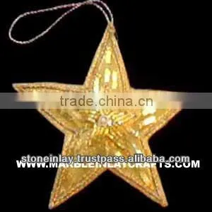 Hanging Christmas Ornaments Star thumbnail-1
