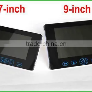 Upgraded 9 '' TFT-LCD Villa Wireless Memory Video Door Phone With Remote Control Unlocking by Long Distance More Than 50meters thumbnail-3