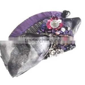 Fashion Jewelry Elegant Sequin Decorative Plastic Hair Claws thumbnail-1