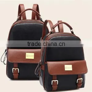Cheap PU High School Backpack Factory thumbnail-1