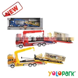 Alloy 1:42 Scale Model Garbage Truck Toy for Sale thumbnail-1