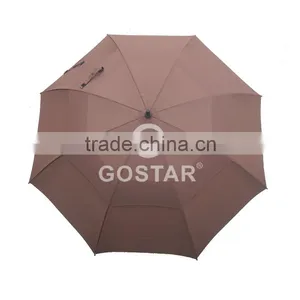 190T Two-Layer Golf Umbrella thumbnail-1