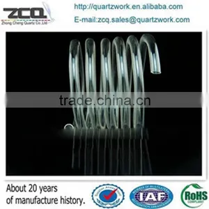 High Precision Quartz Glass Helix Tubes For Sale thumbnail-1