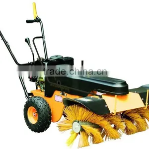 Great Driveway and Road Gasoline Sweeper 5.5HP thumbnail-1