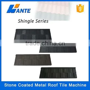 2016 Low Price Natural Colorful Stone Coated Metal Roofing Materials Roof Tiles thumbnail-6