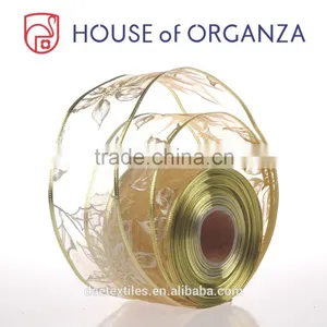 Wholesale Wire Edge Christmas Ribbon for Gift Packaging thumbnail-6