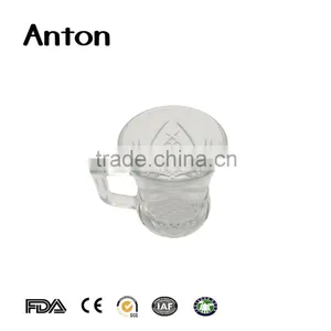 70ml 2016 Newest Style Glass Cup With Handle Machinemade Frost Cup Glass thumbnail-4