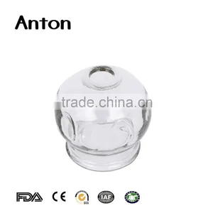 Hot For Sale Clear Glass Cupping Jar Low Price Flap Top Glass Fire Cupping Body Cupping Glass thumbnail-3