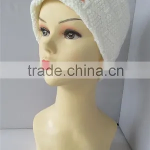 Fashionable Girl's Design Kintted Acrylic Embroidery Beanie Hat thumbnail-2