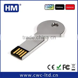 Bulk Cheap Logo Solution Metal Key Shape Usb Flash Drives Promotion Gift Mini Usb Flash Drives thumbnail-1