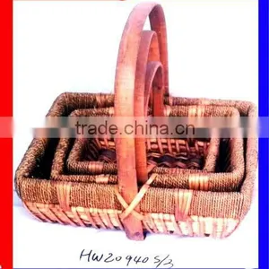 Hot Sale High Quality Decorative Wicker Basket thumbnail-1