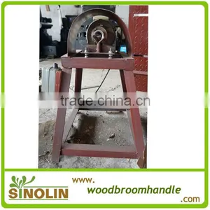 SINOLIN Wood Broom Handle Machine/machine for Making Round Dome Top thumbnail-5