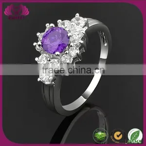 Well-built Fashion Women Top-level Turkish Gemstone Rings thumbnail-1