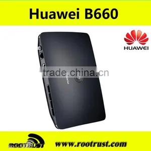 Huawei B970b 3G Router DL7.2Mbps,UL5.76Mbps With 4RJ45,1RJ11 Unlocked Huawei B660 3g Wireless Router thumbnail-1