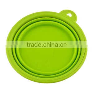 Pet Dog Foldable Silicone Collapsible Bowl thumbnail-3