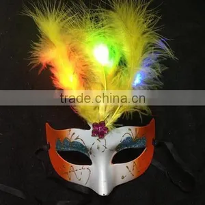Cosplay Light up Mask Terrrible Ghost 3d Embossed Led Light Mask Light up Mask thumbnail-4