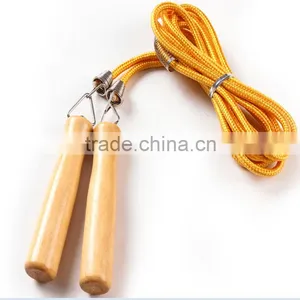 China Wholesale OEM Wooden Cheap Jump Rope thumbnail-3