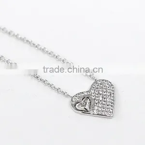 2016 Fashion Jewlery Necklace Designs Silver Plated Pendant thumbnail-5