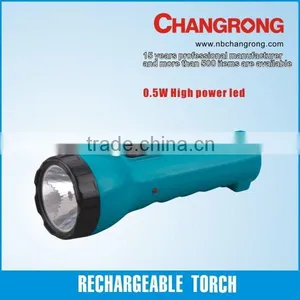 2015 Economic Led Rechargeable Flashlight CR-9005L thumbnail-1
