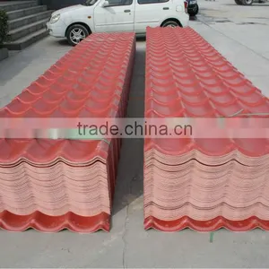 Flame Resistant Europe Style ASA/PVC Roof Sheets Synthetic Resin Tile thumbnail-3