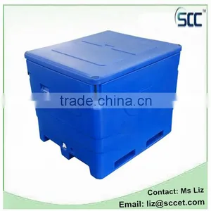 SCC SB1-B1000 Insulated Tote Box, Boat Fish Totes, Plastic Fish Totes thumbnail-2