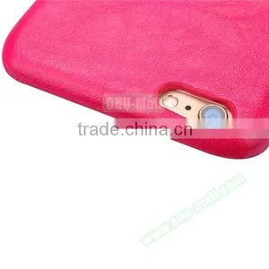 2016 Hot Selling Leather Coated Hard Case for IPhone 6s, Cover for IPhone 6 With Back Card Slot thumbnail-5