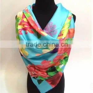 100% Silk Scarf, 12mm, Satin thumbnail-2
