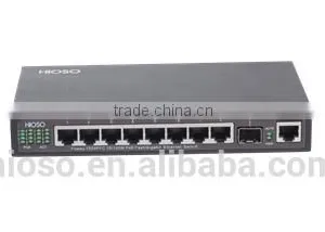8 Port 10/100Mbps POE Switch With Management for IP Camera thumbnail-1