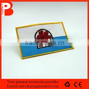 2016 Fashion 3D Textile Machine Embroidery Designs Badges thumbnail-5