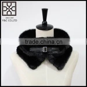 Own Design Fake Fur Scarf With Button thumbnail-2