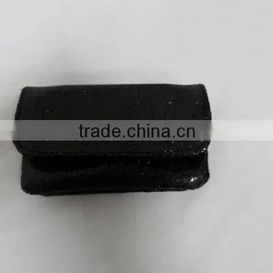 2015 Fashion Black Glitter Cosmetic Bag thumbnail-2