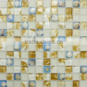 Crystal Glass Mosaic With Ice Broken FTU3 thumbnail-1