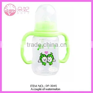 Free Sample Baby Water Bottle With Straw and Handle thumbnail-1