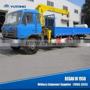China Hot Sale New 6.3 Ton Truck With Crane thumbnail-1