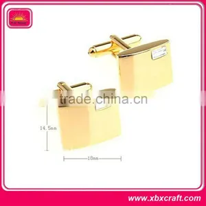 Nice-looking Fashion & Promotional Metal 925 Gold Cuff Links thumbnail-5
