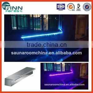 Water Spray Curtain, Water Curtain Fountain, Garden Waterfall With LED Lights thumbnail-1