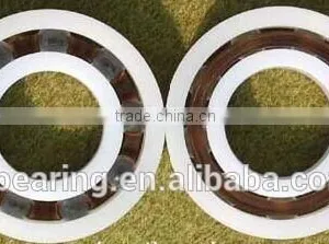 Large Inventory POM Plastic Ball Bearing With PTFE Cage thumbnail-1